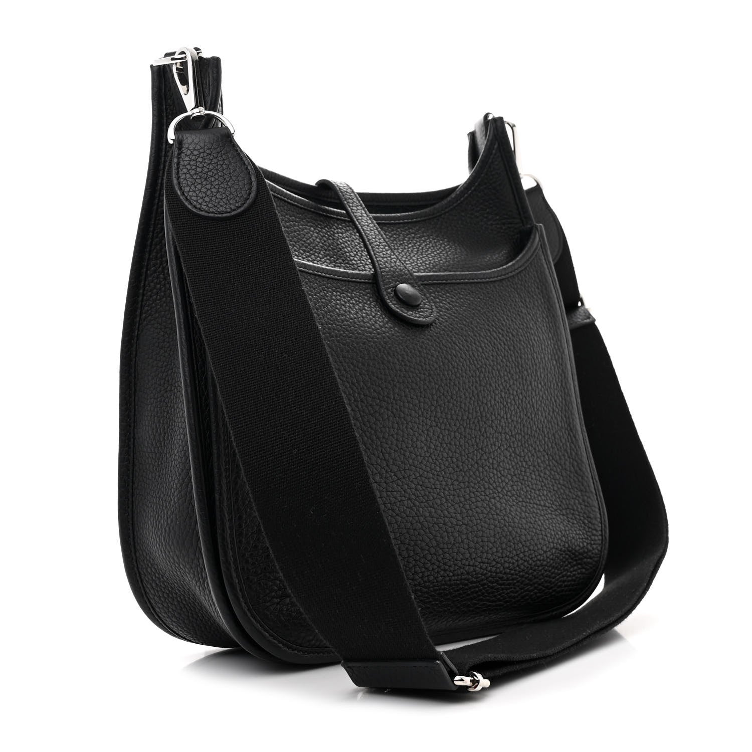 Hermes Taurillon Clemence Evelyne III PM Black 3 of 10