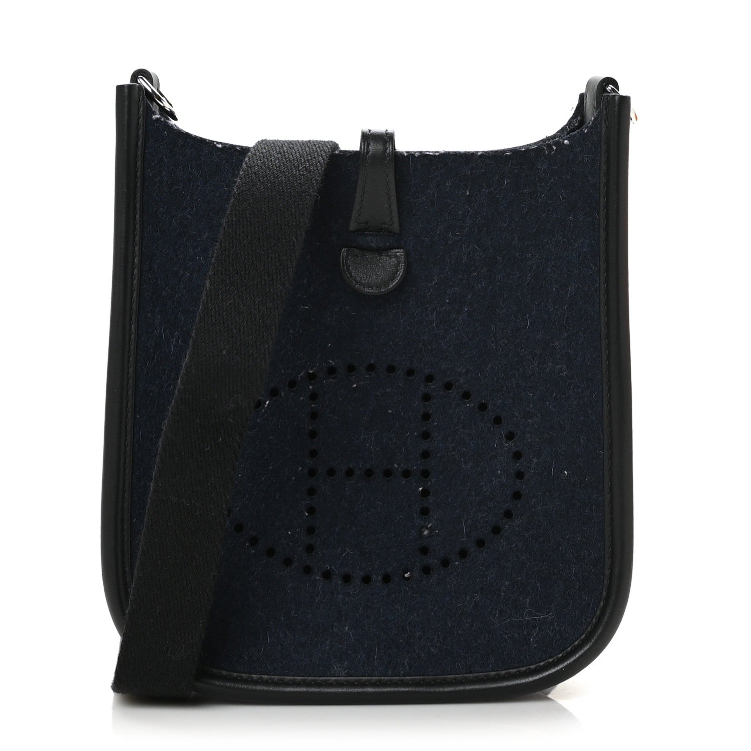 Hermes Feutre Swift Evelyne TPM Bleu Nuit Black 1 of 10