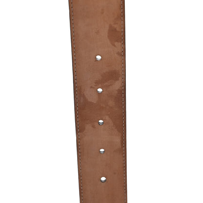 Gucci Calfskin Interlocking G 37mm Belt 95 38 Nut Brown 4 of 6