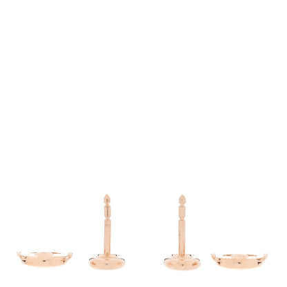 Hermes 18K Rose Gold TPM Farandole Stud Earrings 3 of 5