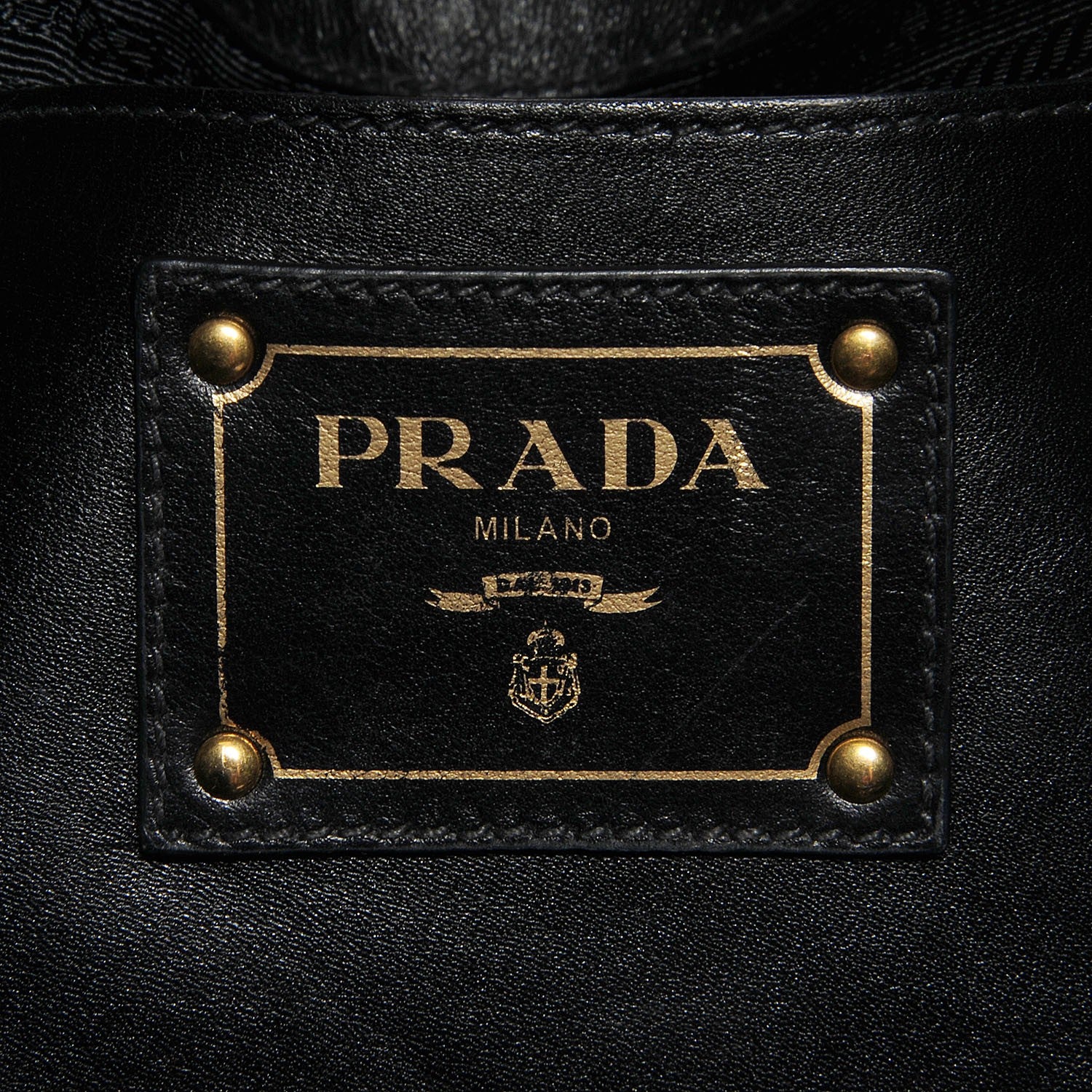 Prada Soft Calf Side Zip Tote Nero Black 5 of 8