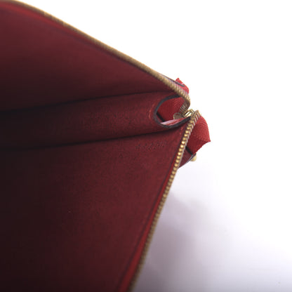 Louis Vuitton Epi Pochette Accessories 24 Castillan Red 7 of 12