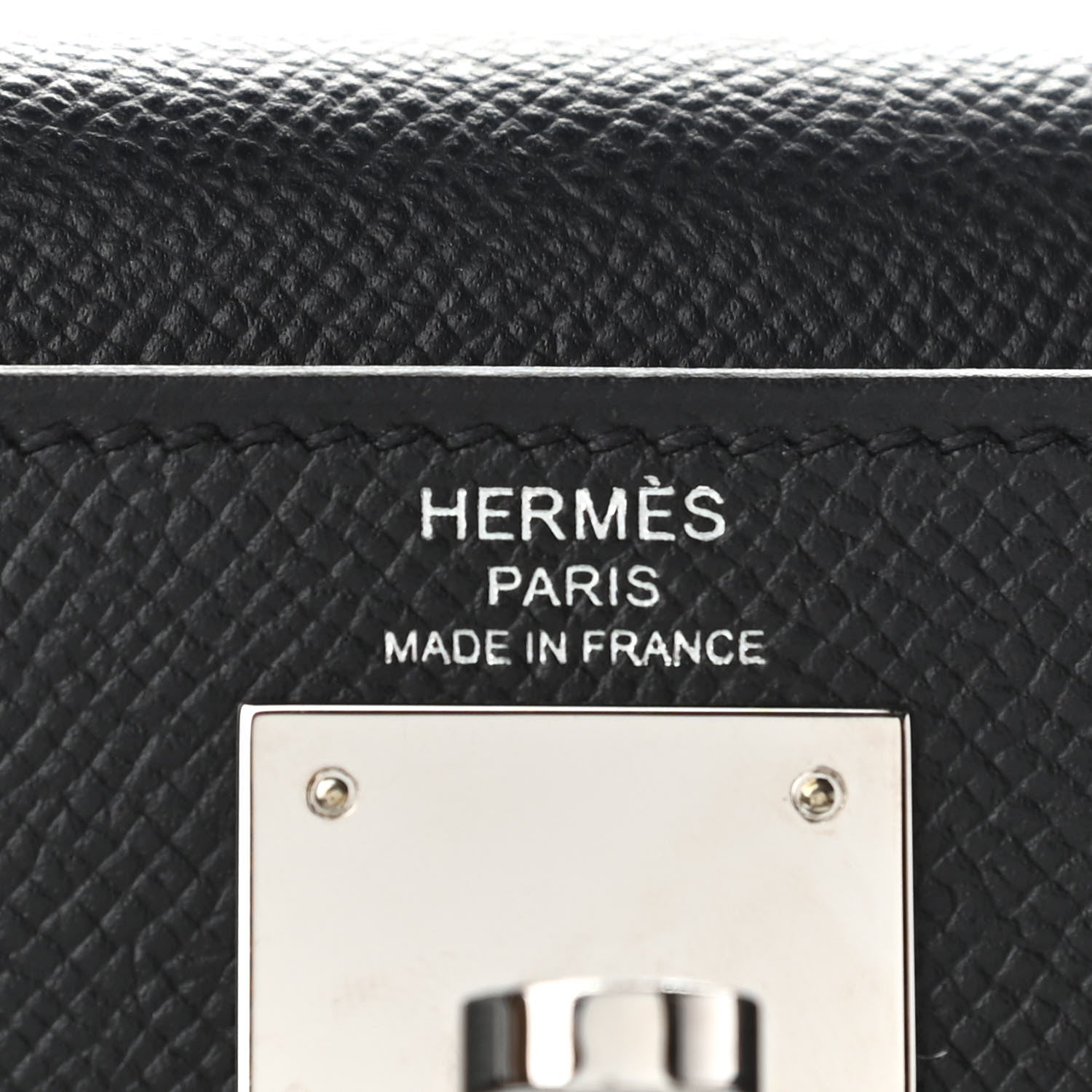 Hermes Epsom Kelly Sellier 28 Black 20 of 37