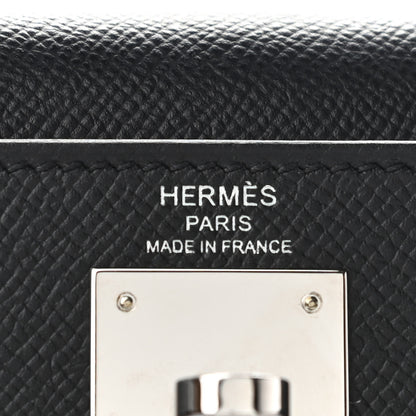 Hermes Epsom Kelly Sellier 28 Black 20 of 37