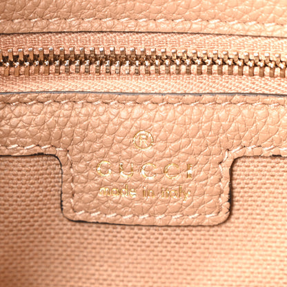 Gucci Grained Calfskin Web Medium Jackie 1961 Hobo Taupe 6 of 10