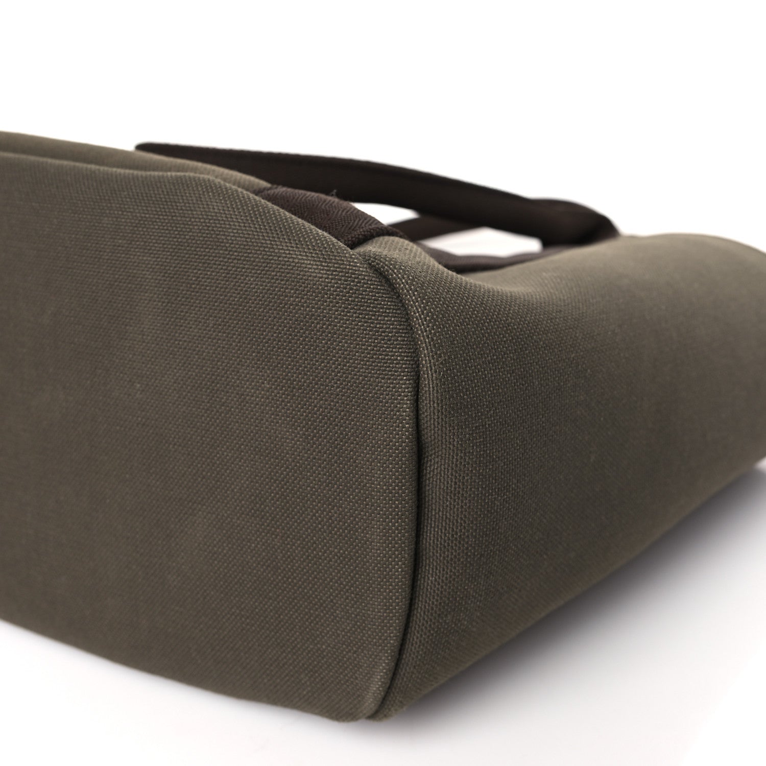 Hermes Toile Sac De Pansage Groom Kaki Feu 9 of 9