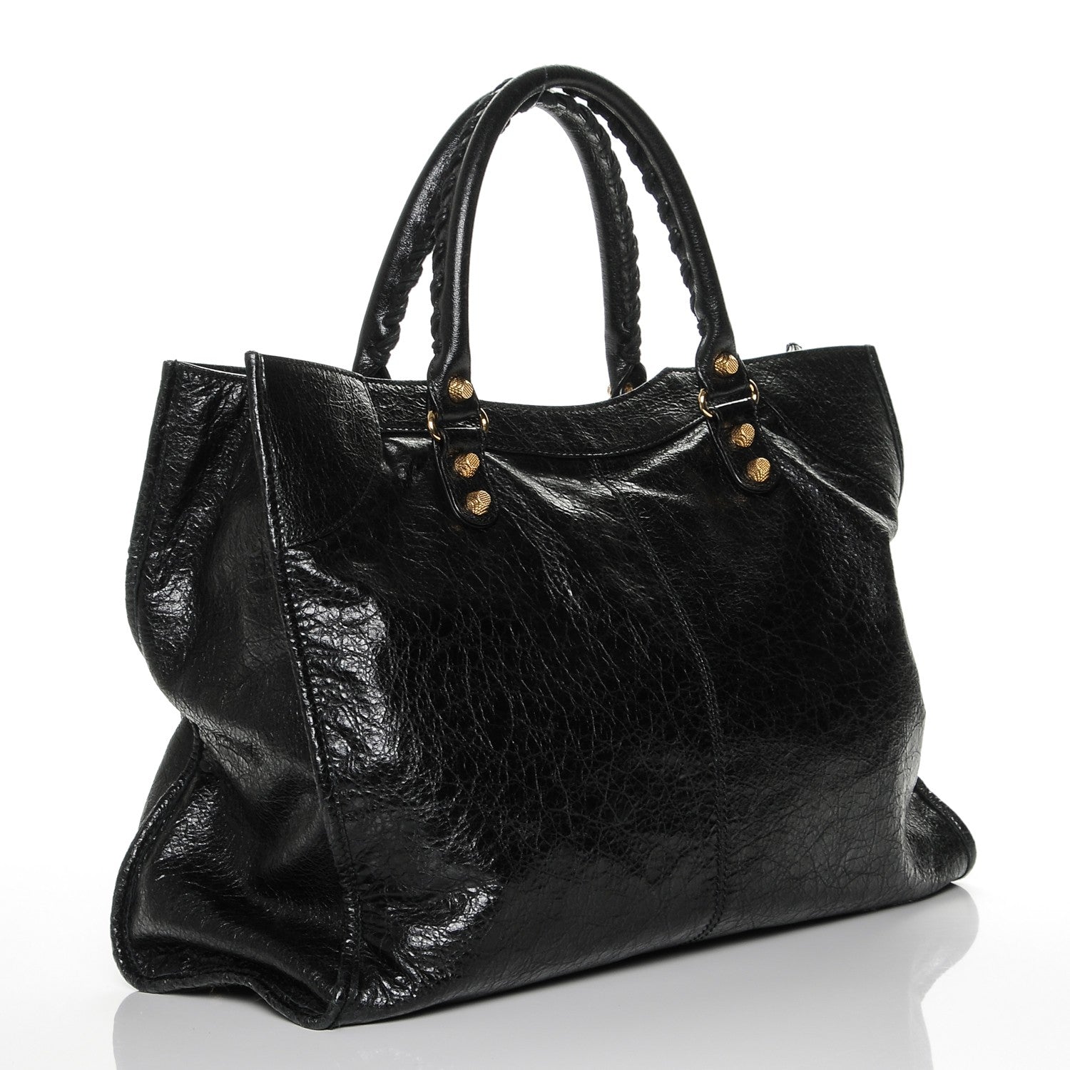 Balenciaga Agneau Giant 12 Gold Hardware City XL Black 3 of 6