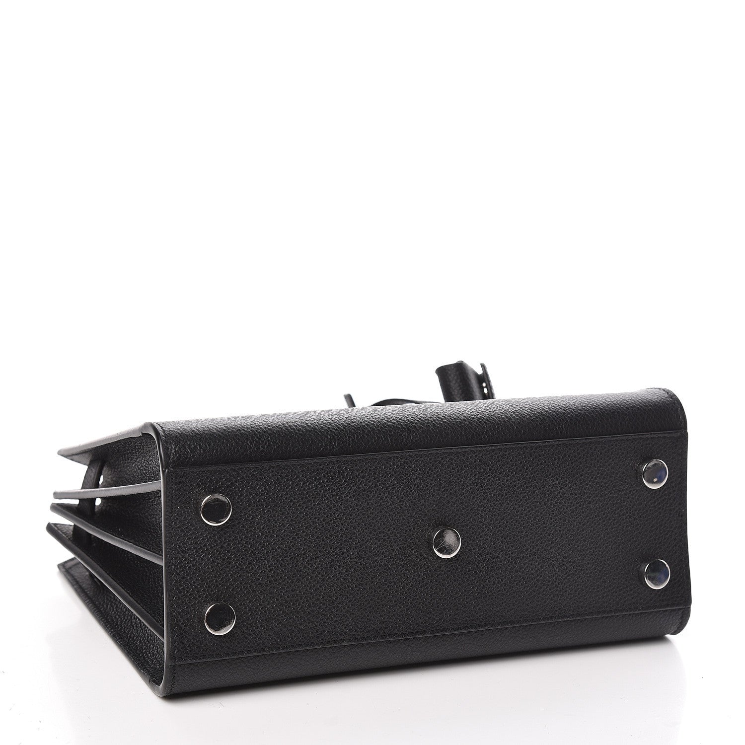 Saint Laurent Grained Calfskin Nano Sac De Jour Black 4 of 10