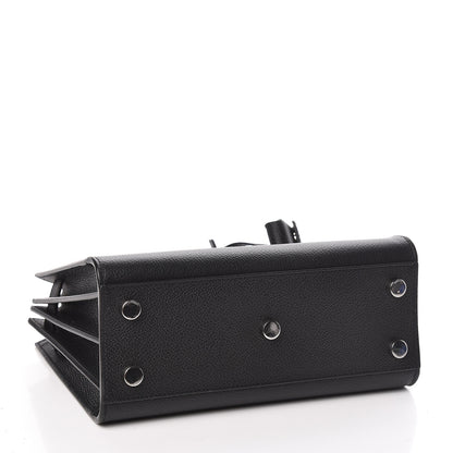 Saint Laurent Grained Calfskin Nano Sac De Jour Black 4 of 10