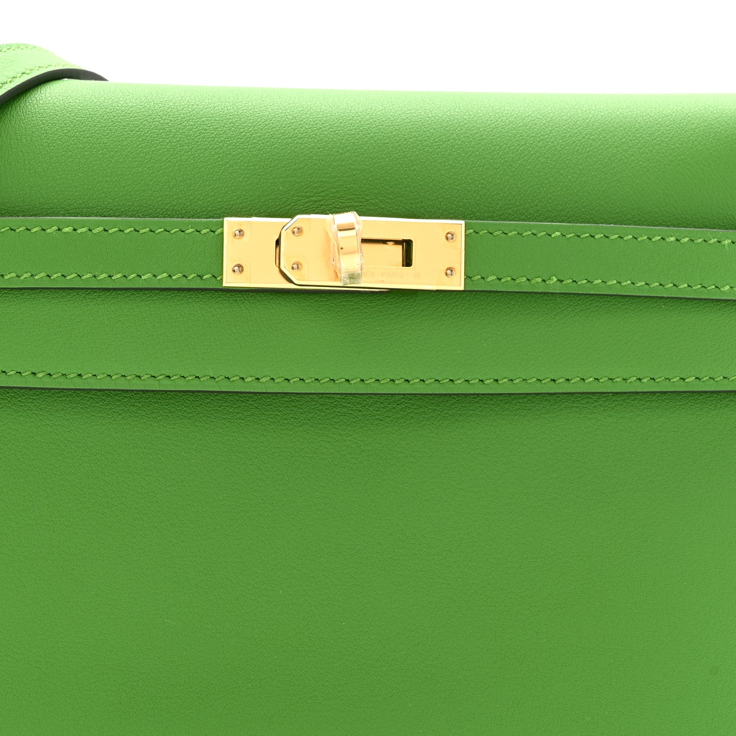 Hermes Swift Kelly Danse II Belt Bag Vert Yucca 7 of 10