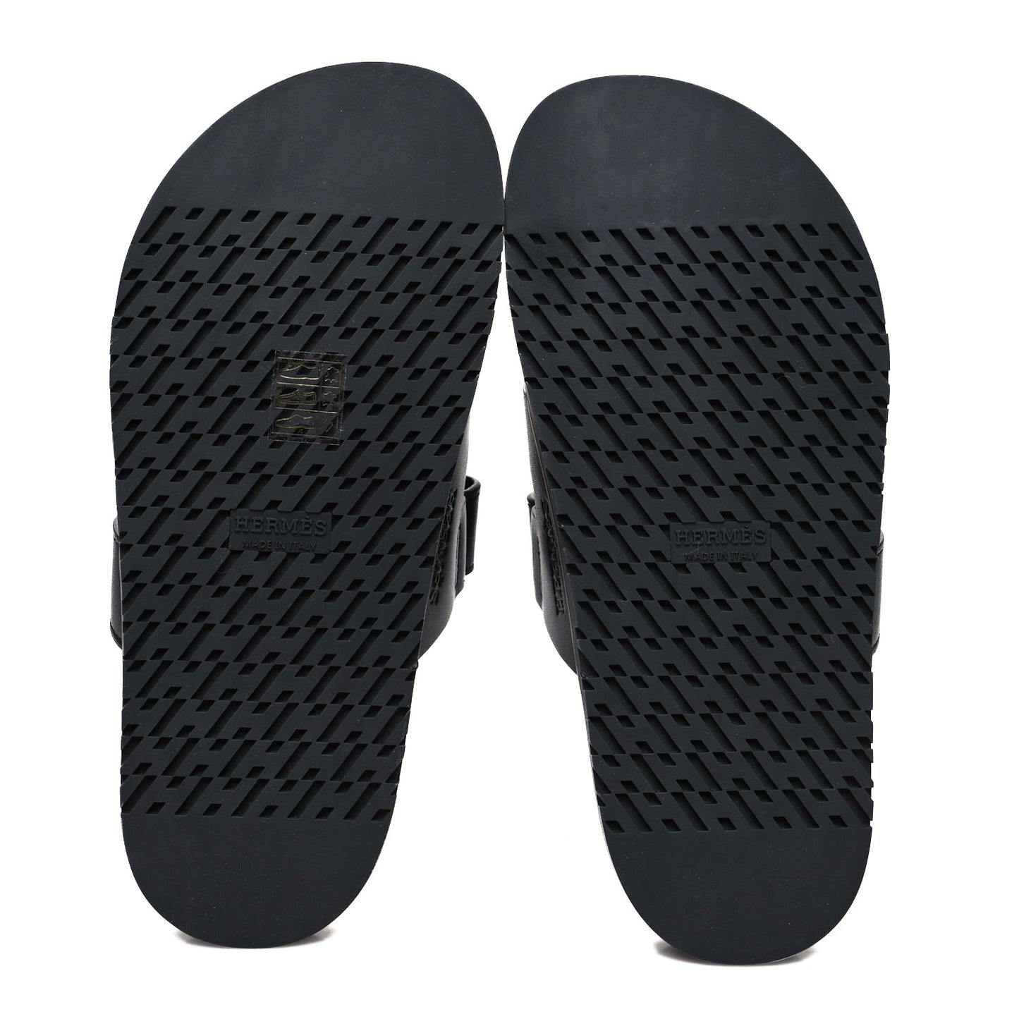 Calfskin Womens Chypre Sandals 36.5 Black
