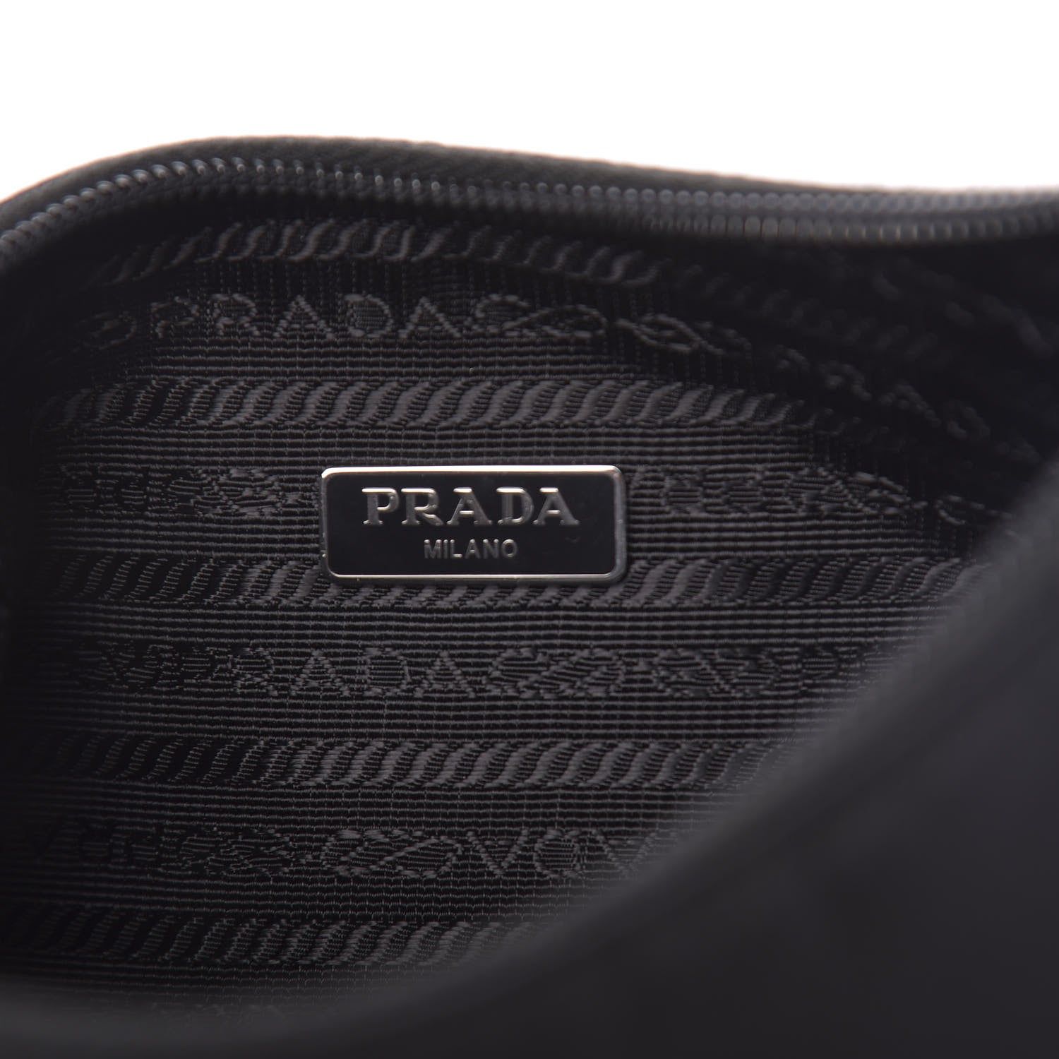 Prada Tessuto Nylon Mini Re-Edition 2000 Bag Black 6 of 10