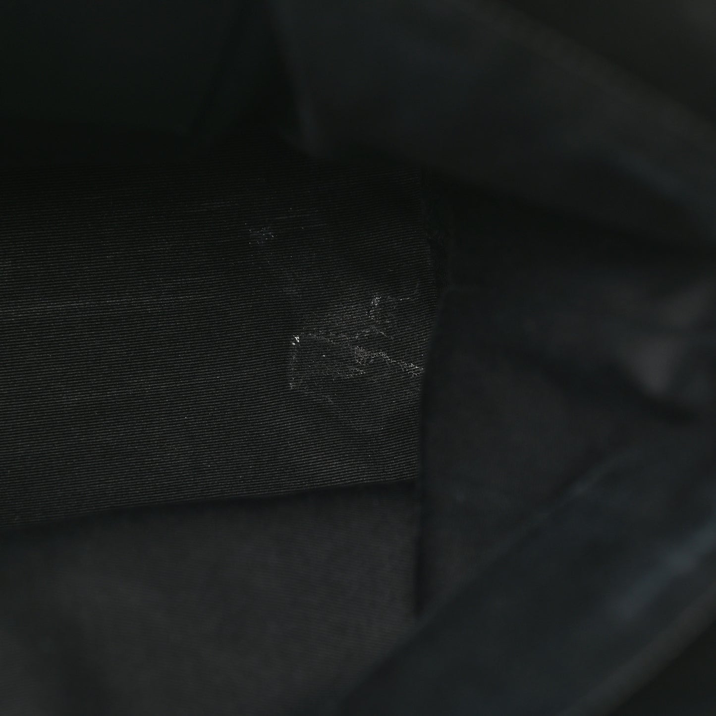 Calfskin Raffia Medium Shopper Tote Black