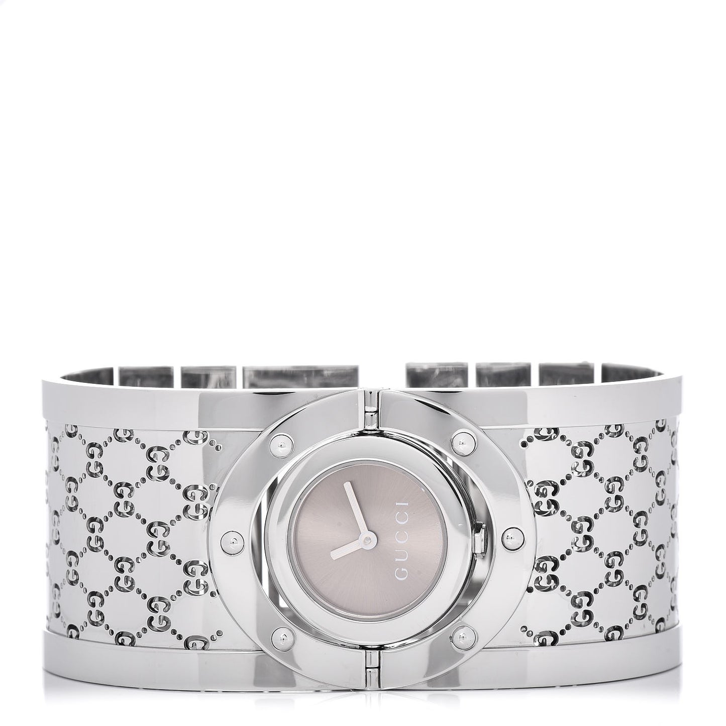 Stainless Steel 33mm Twirl Quartz Watch Brown
