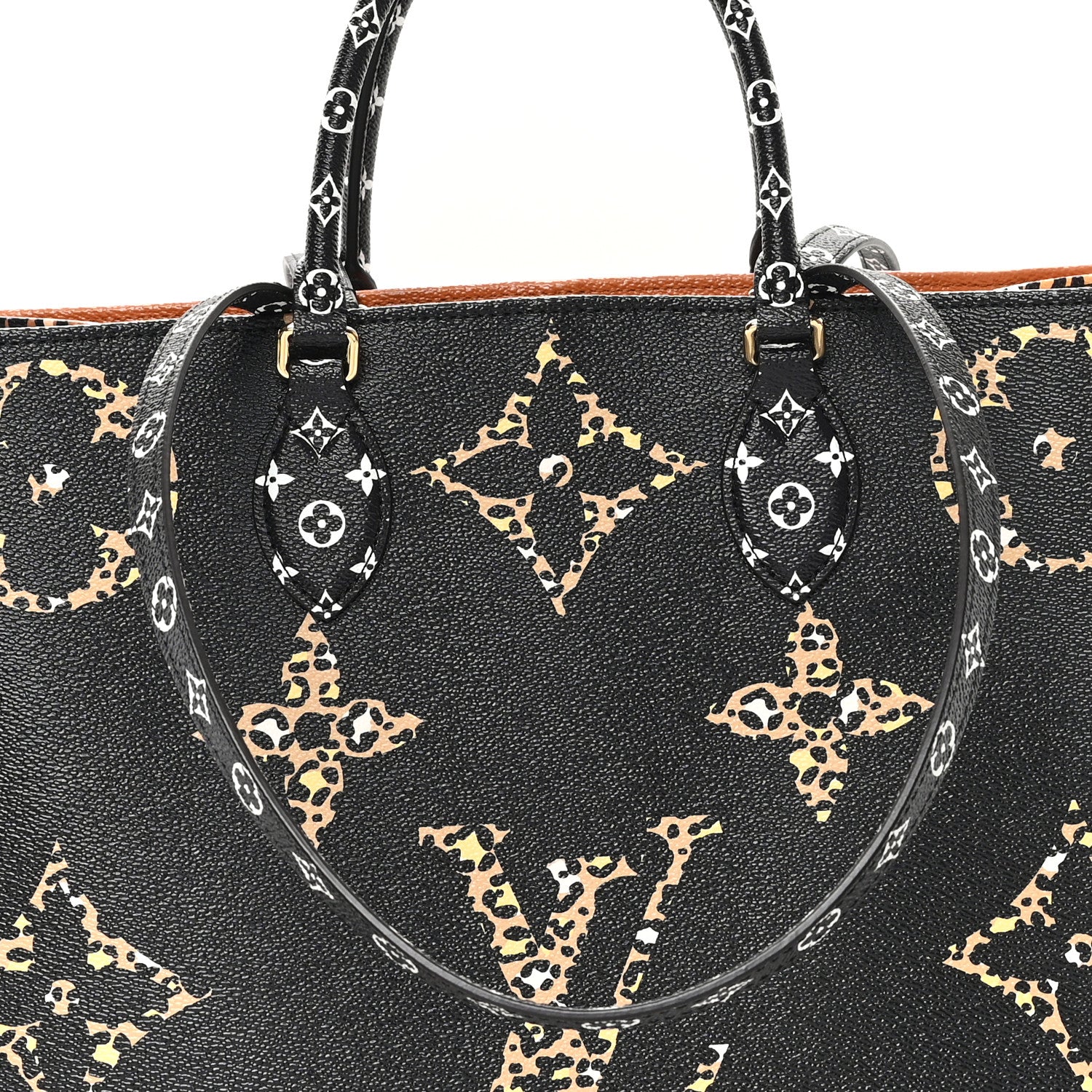 Louis Vuitton Monogram Giant Jungle Onthego GM Black 7 of 9