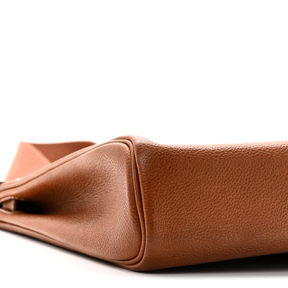 Hermes Natural Barenia Faubourg Hac A Dos PM Backpack Fauve 8 of 10