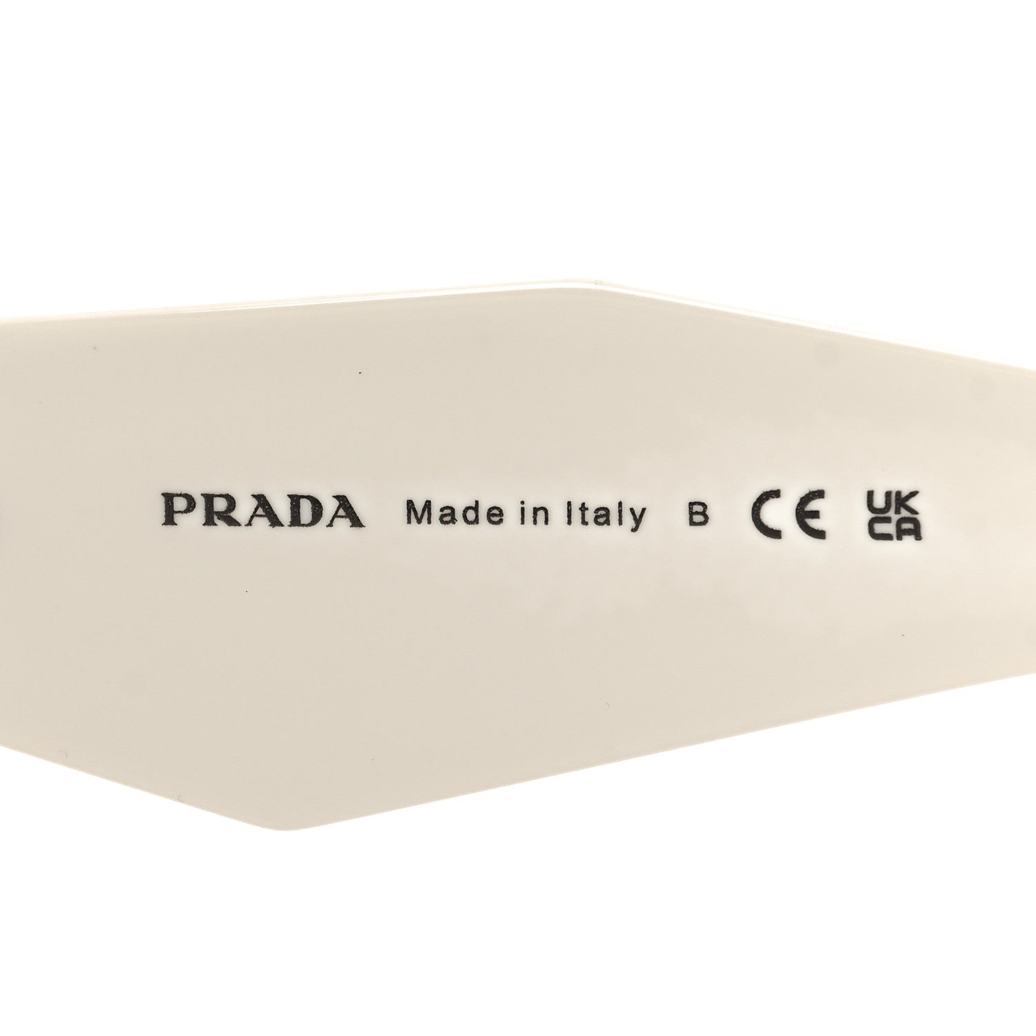 Prada Acetate Symbole Sunglasses SPR 17W White 5 of 7