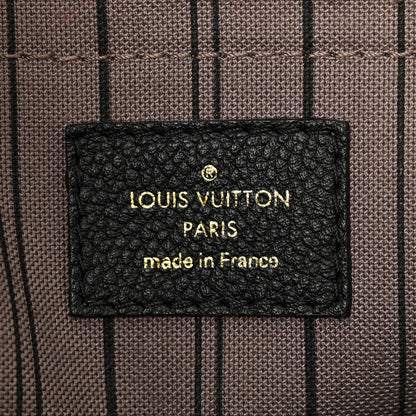 Louis Vuitton Empreinte Montaigne MM Black 6 of 10
