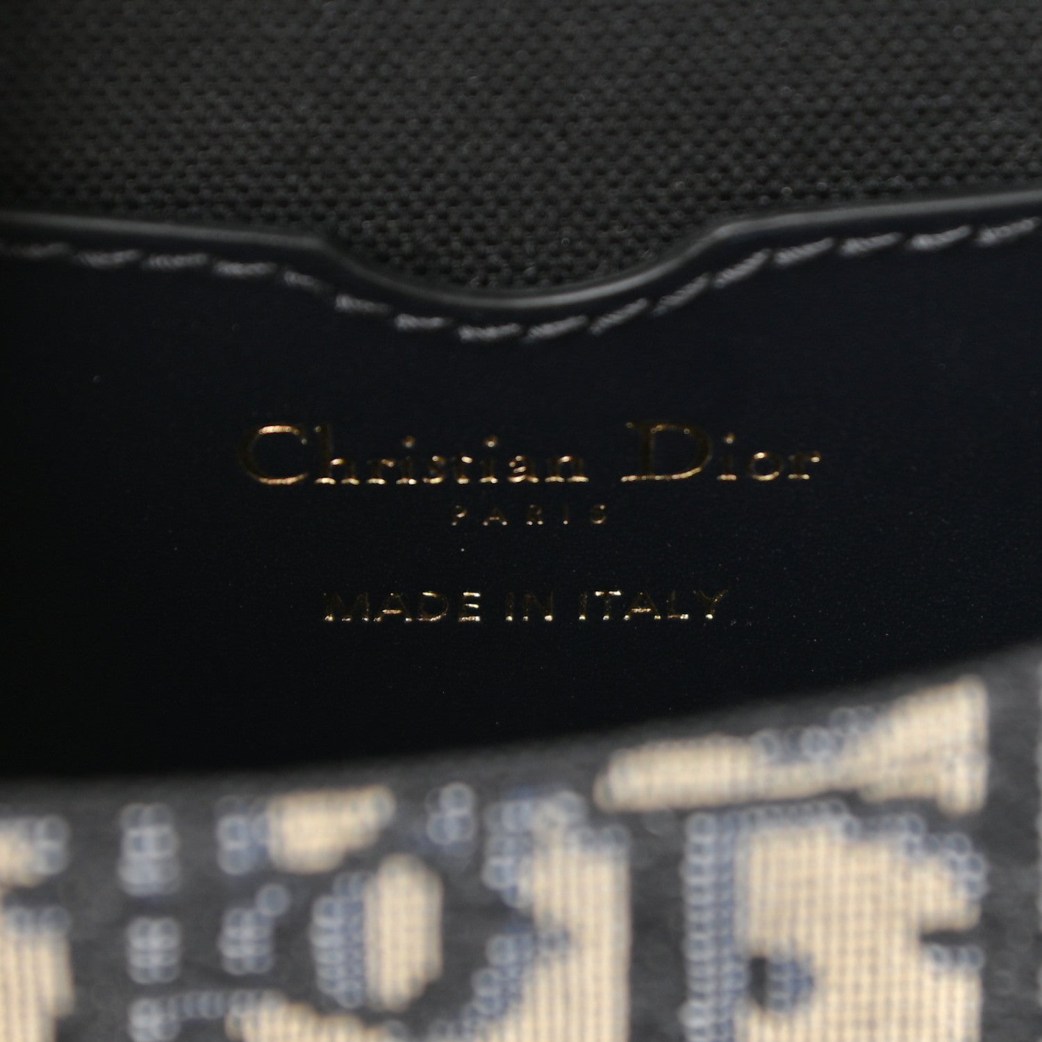 Christian Dior Oblique Small Bobby Flap Blue 6 of 10
