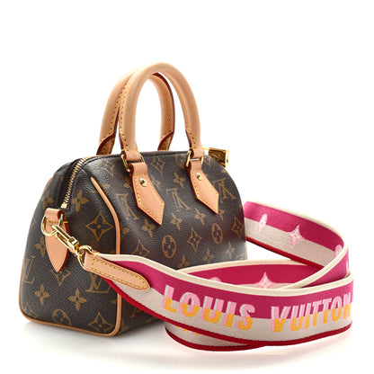 Louis Vuitton Monogram Speedy Bandouliere 20 Fuchsia 2 of 8