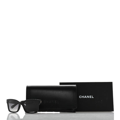 Chanel Acetate Polarized Square Sunglasses 5417-A Black 10 of 10