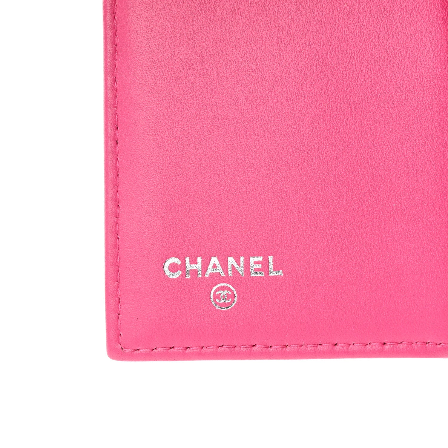 Chanel Caviar Quilted Compact Zipped Wallet Pink 6 of 8