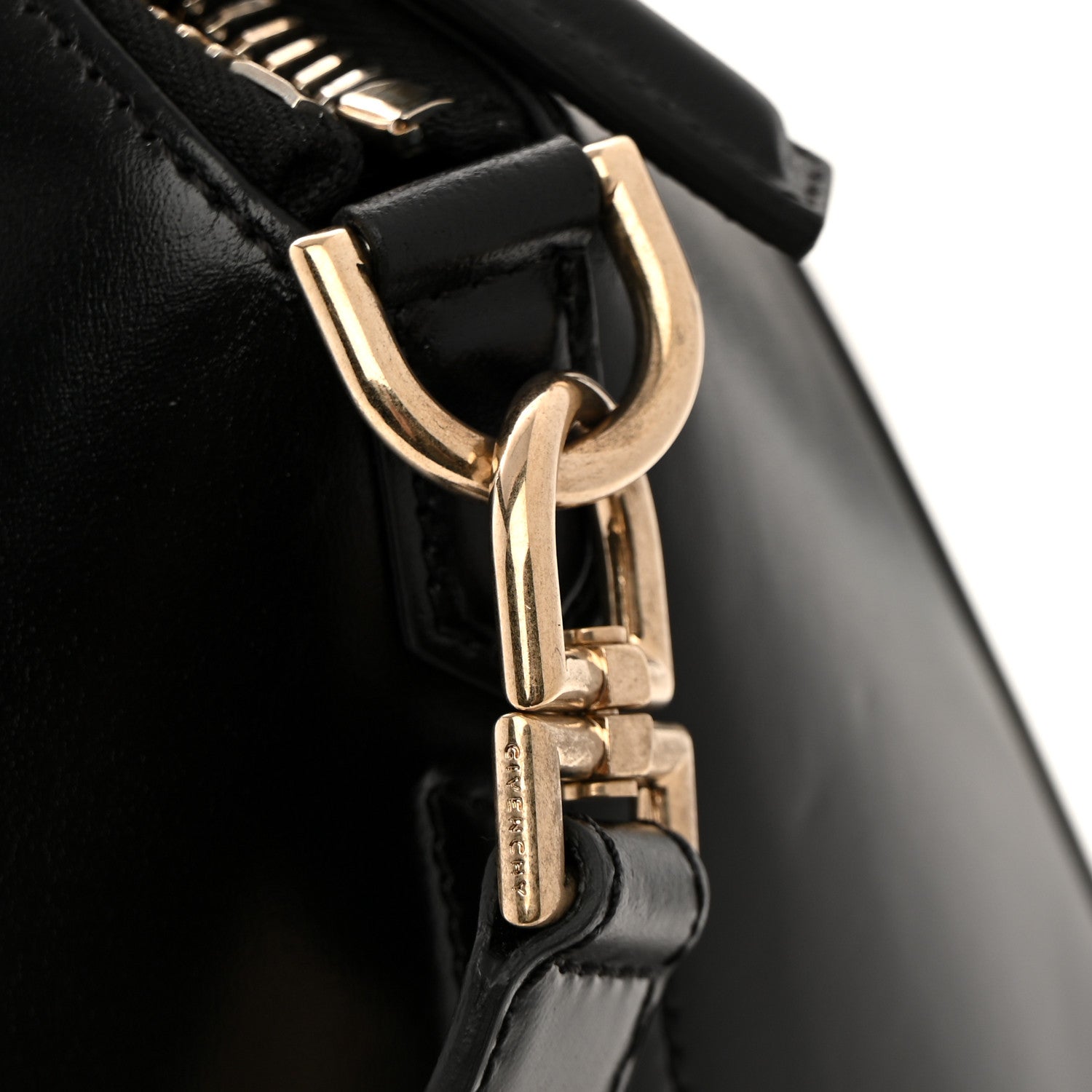 Givenchy Shiny Lord Calfskin Medium Antigona Black 13 of 14