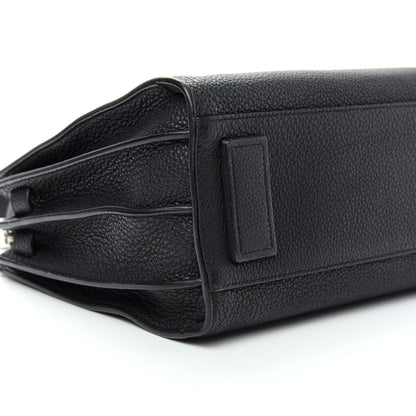 Saint Laurent Grained Calfskin Baby Sac De Jour Souple Black 6 of 9