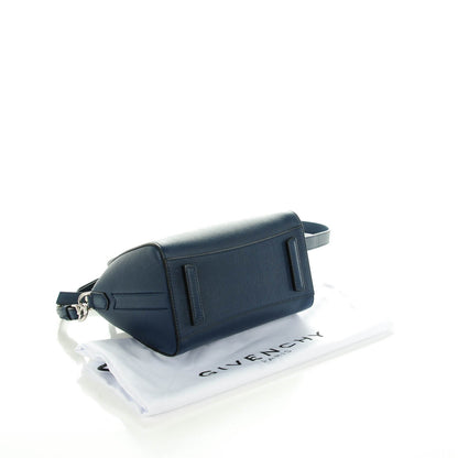 Givenchy Sugar Goatskin Mini Antigona Navy 4 of 7