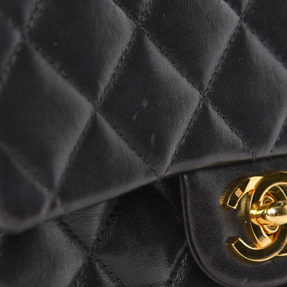 Chanel Lambskin Quilted Mini Square Flap Black 12 of 17