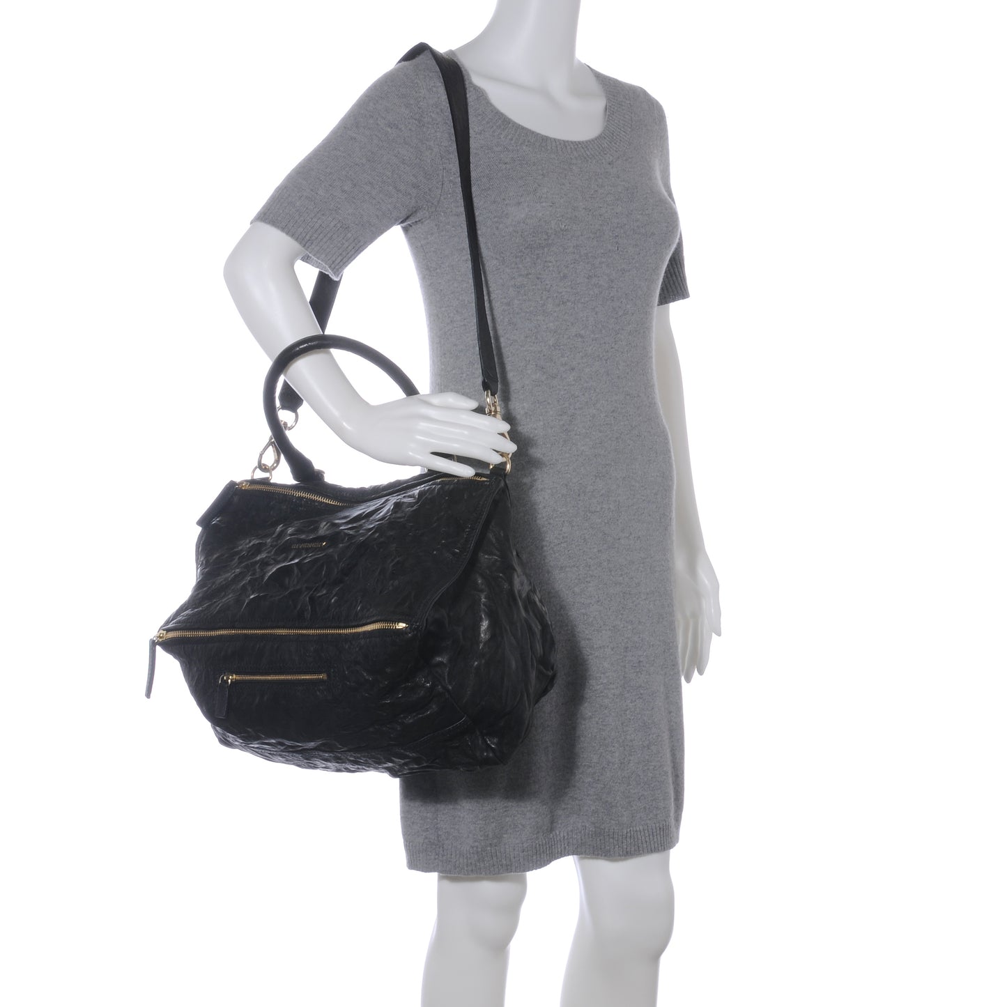 Tumbled Sheepskin Large Pandora Black