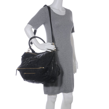 Givenchy Tumbled Sheepskin Large Pandora Black 2 of 6