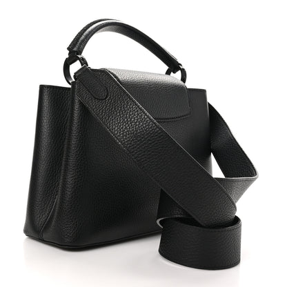 Louis Vuitton Taurillon Capucines BB Matte Black 3 of 10