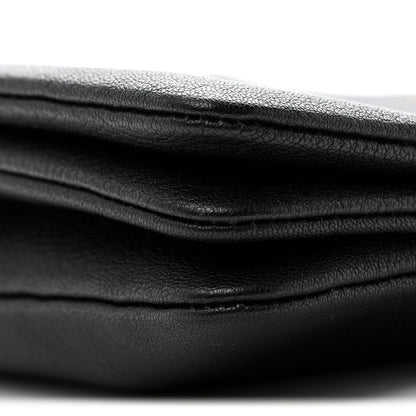 Celine Lambskin Small Trio Crossbody Bag Black 11 of 14