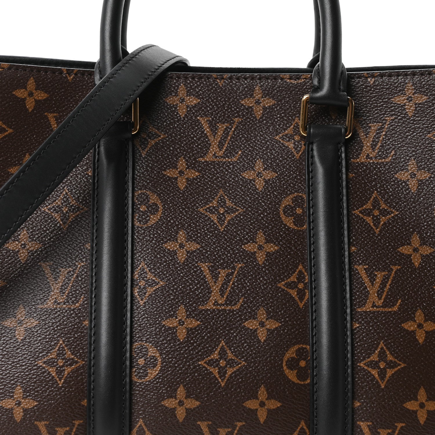 Louis Vuitton Monogram Soufflot MM Black 7 of 9