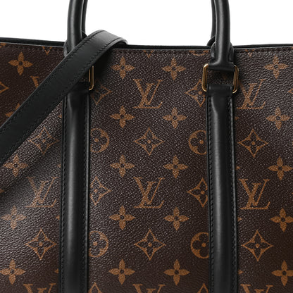Louis Vuitton Monogram Soufflot MM Black 7 of 9