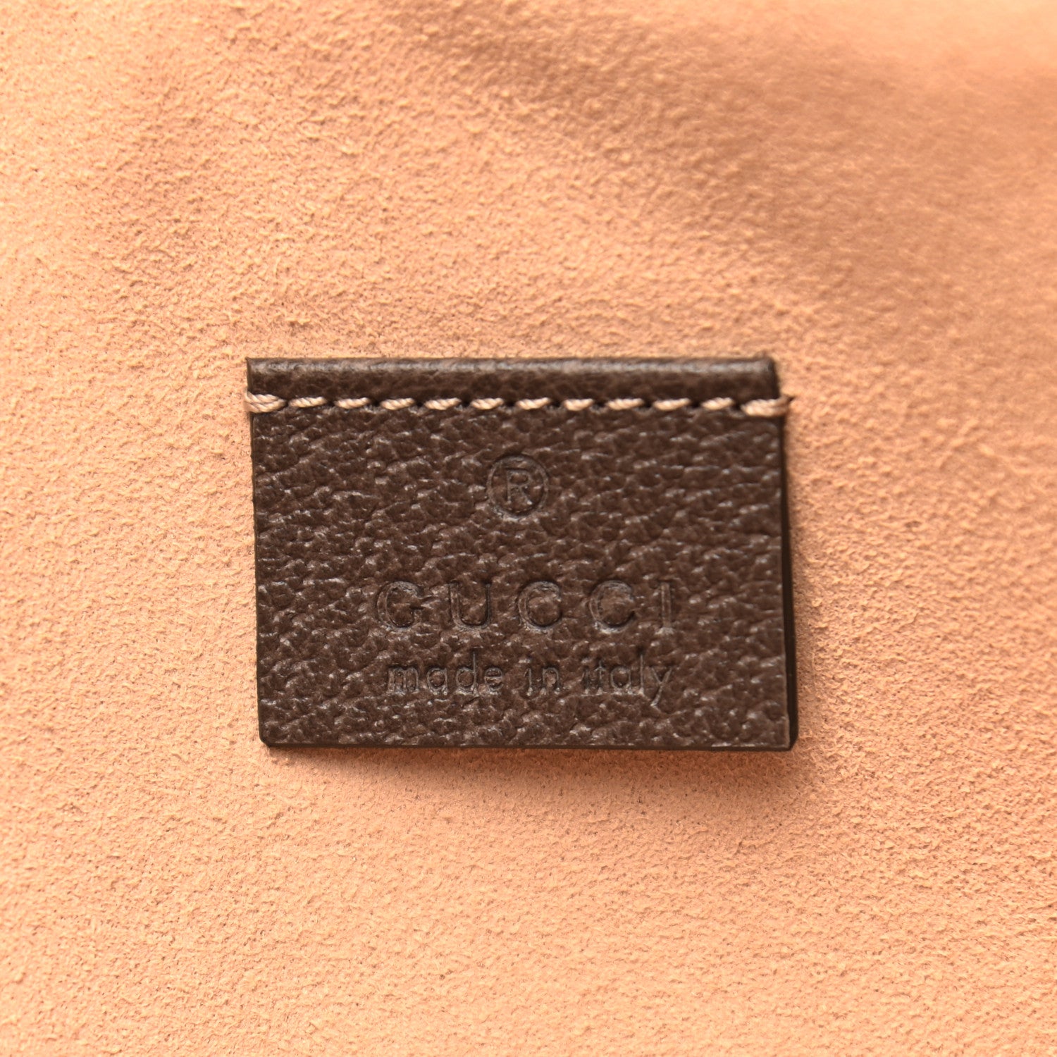 Gucci GG Supreme Monogram Large Ophidia Pouch Clutch Brown 7 of 8