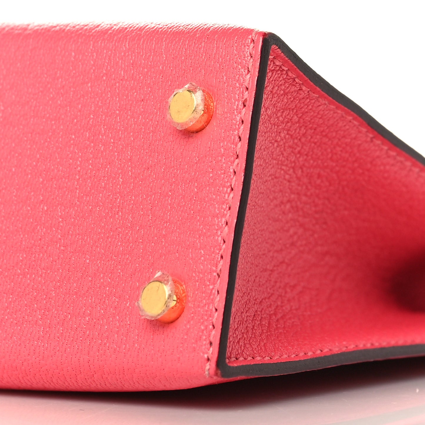 Chevre Mysore Mini Kelly Sellier 20 Rose Lipstick