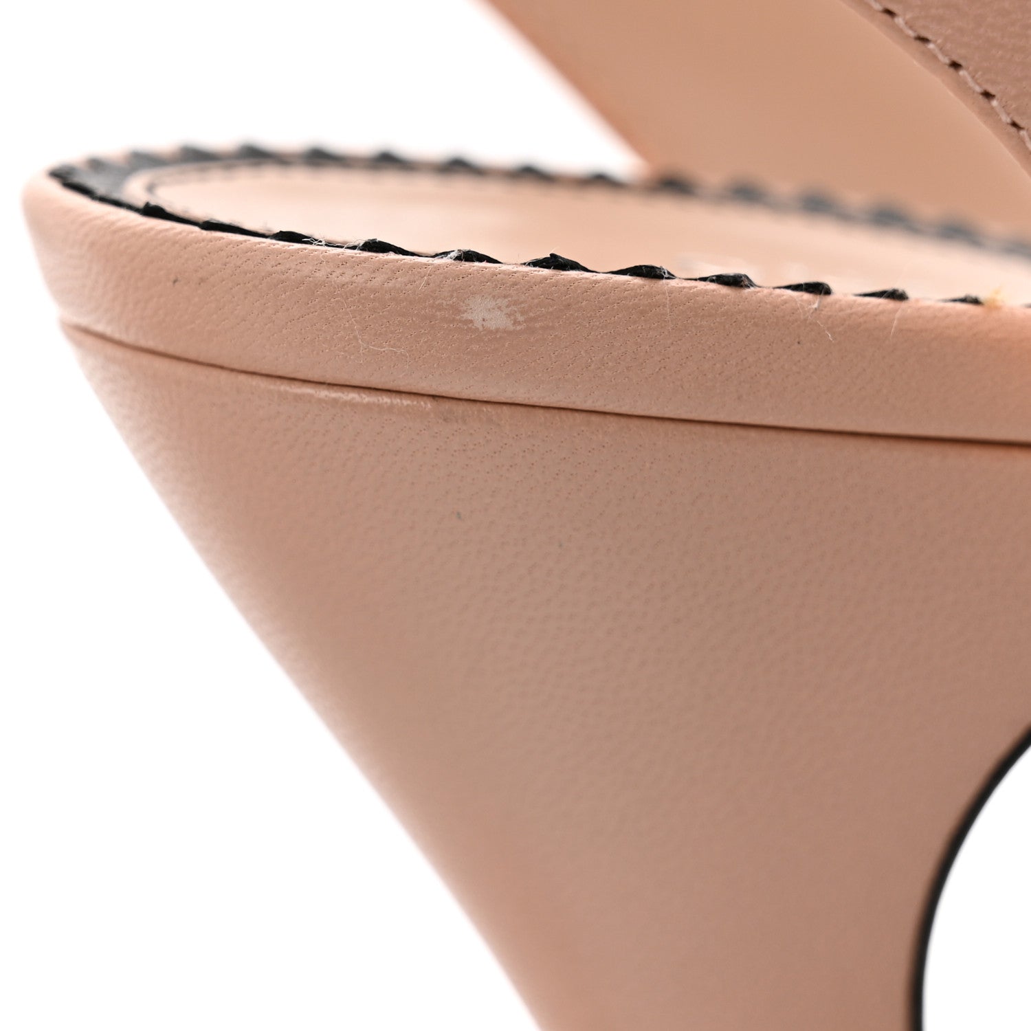 Gucci Malaga Kid Interlocking G Studs 155mm Platform Sandals 36.5 Perfect Pink 11 of 13