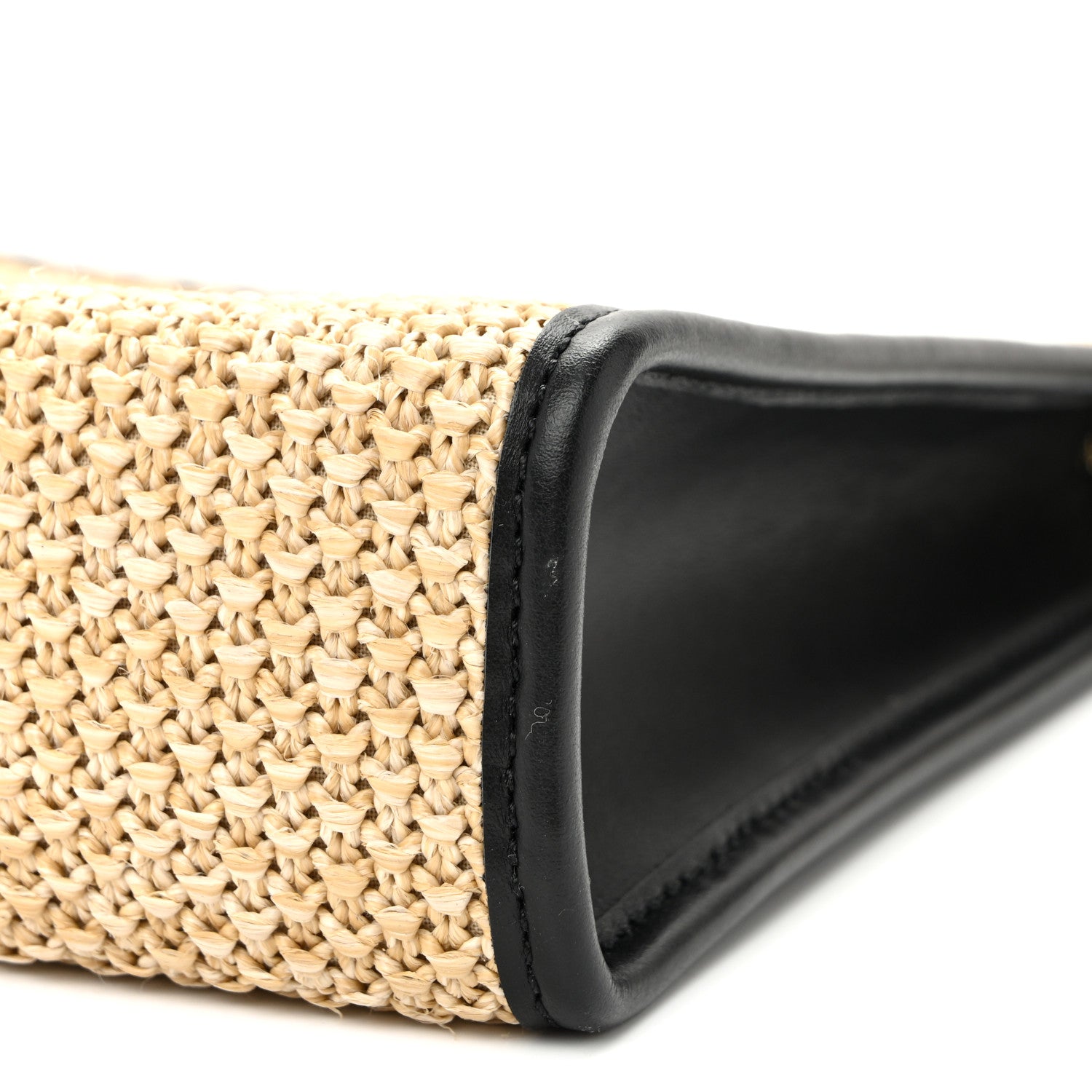 Louis Vuitton Raffia Calfskin Monogram Giant Pouch 1927775
