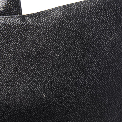 Chanel Caviar Quilted Jumbo Single Flap Black 12 of 14