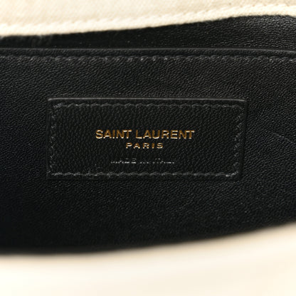 Saint Laurent Jersey Wool Patchwork Monogram Medium Jamie Vanilla Ice 7 of 9