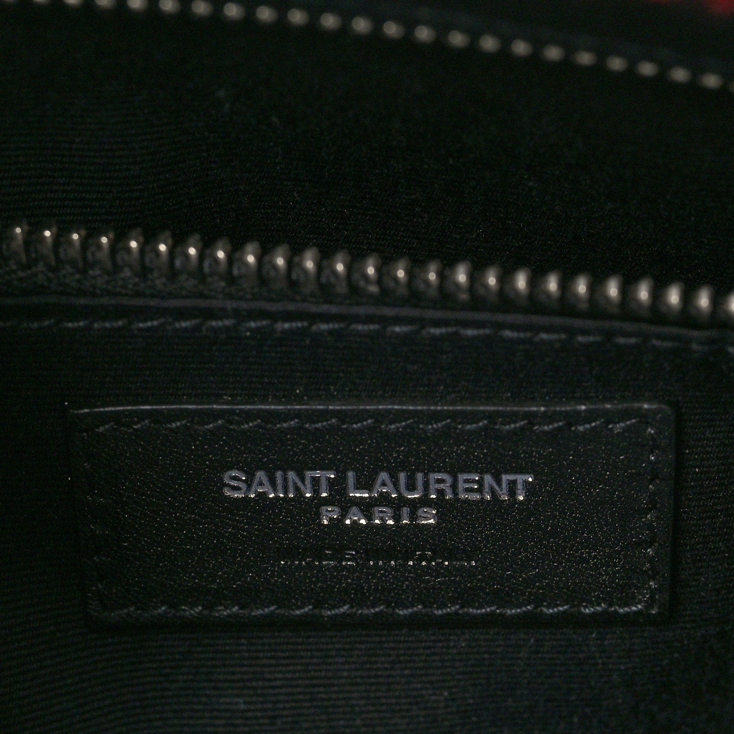 Saint Laurent Wool Tartan Rive Gauche Noe Tote Red Black 6 of 9