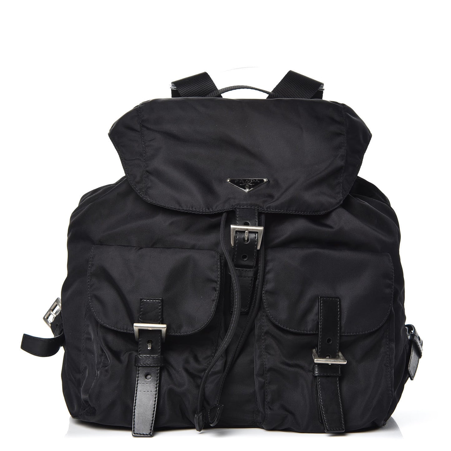 Nylon Vela Medium Backpack Black
