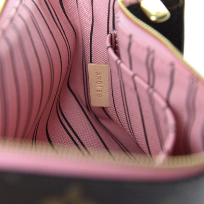 Louis Vuitton Monogram Neverfull MM GM Pochette Rose Ballerine 7 of 7