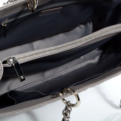 Chanel Caviar XL Grand Shopping Tote GST Grey 5 of 7