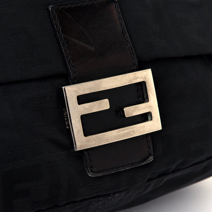Fendi Zucca Mama Baguette Black 5 of 8