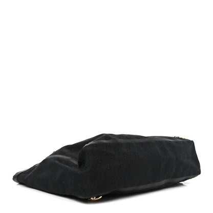 Gucci Monogram Large Abbey Tote Black 3 of 9