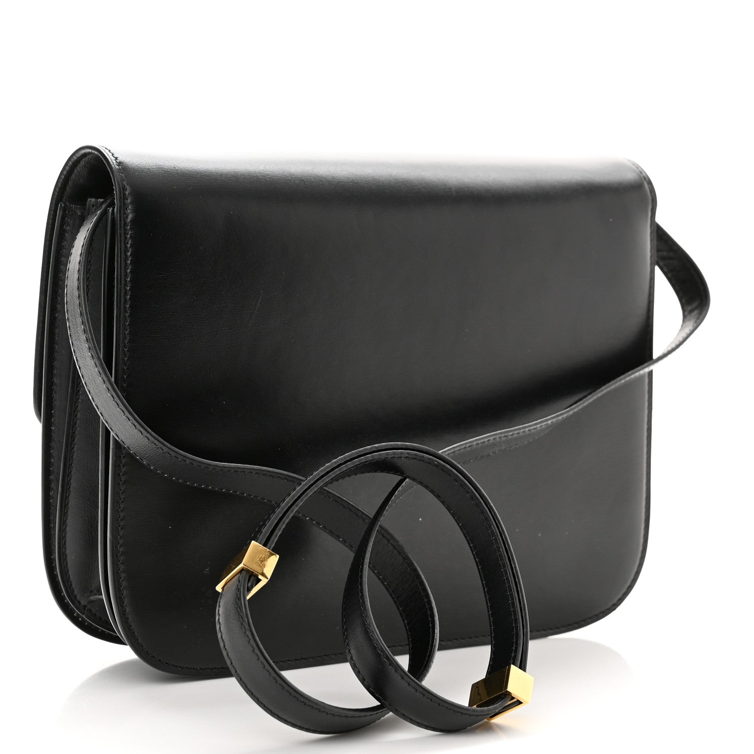 Celine Box Calfskin Medium Classic Box Flap Bag Black 3 of 11