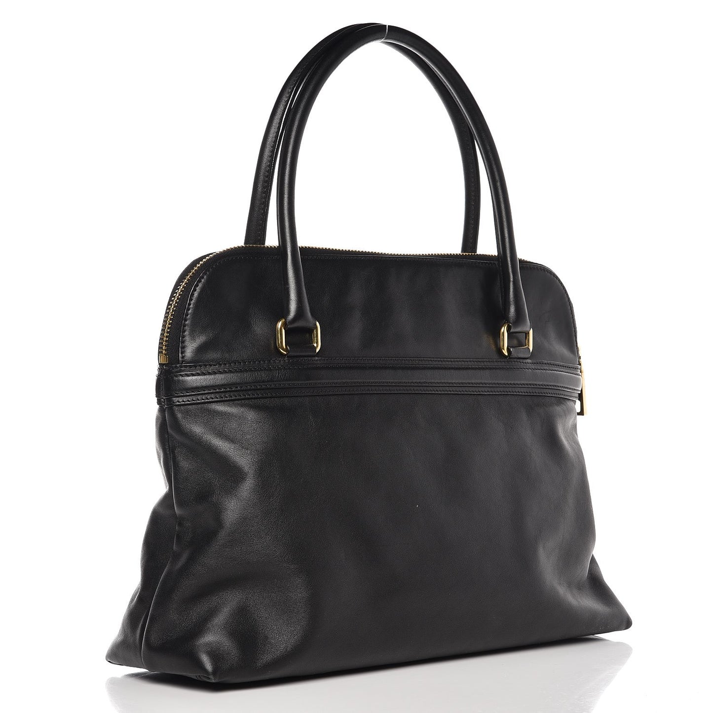 Calfskin Tote Bag Black